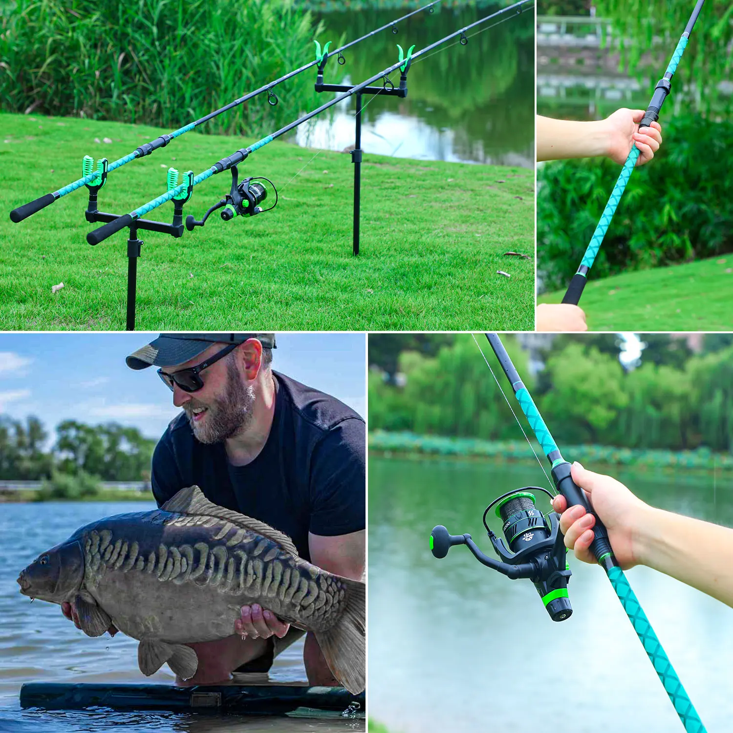 Caña de surfcasting Sougayilang de fibra de carbono alta calidad - imagen 4