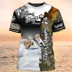 Camiseta pesca camouflage 3D – Cómoda verano hombre