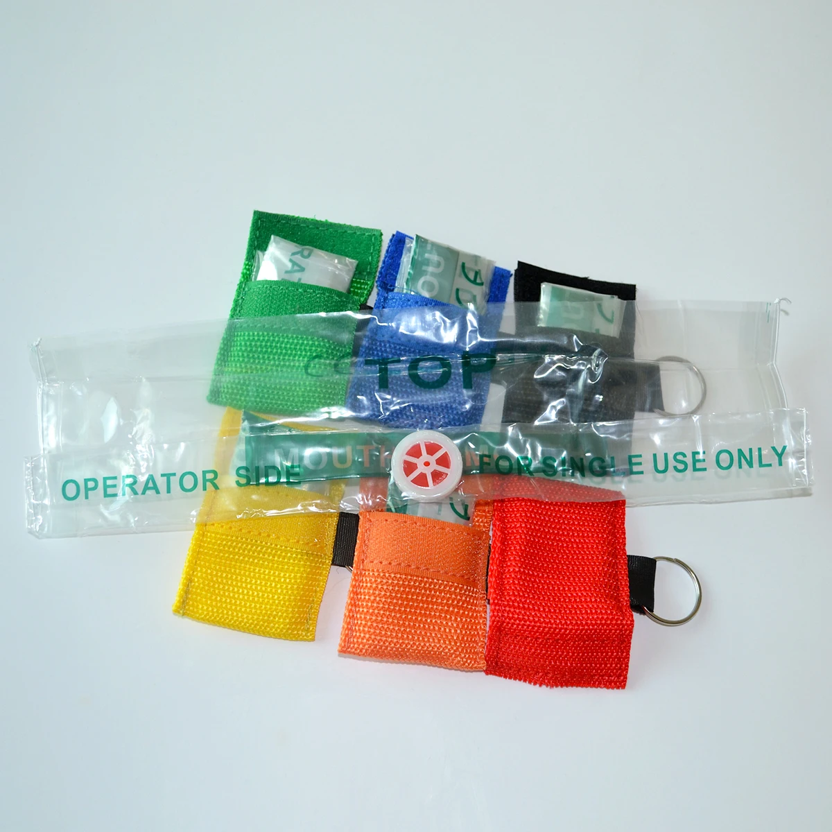 Bolsa y mascarilla de RCP para transporte y almacenamiento