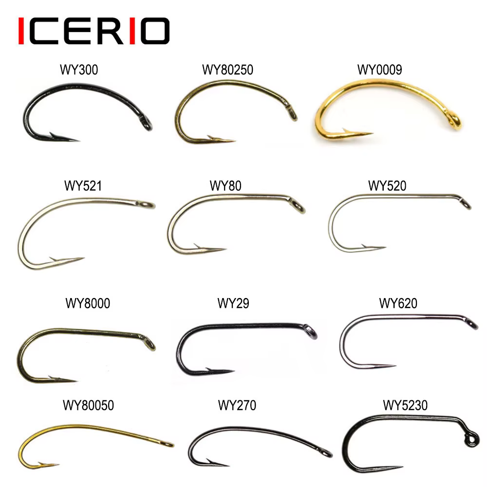 Anzuelos mosca clásico ICERIO Ninja Caddis – para pesca con mosca - imagen 4