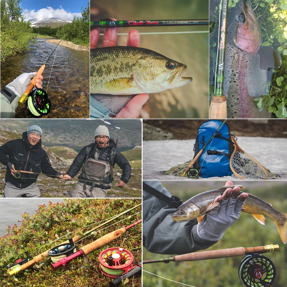 Caña MAXCATCH CHALK para mosca seca