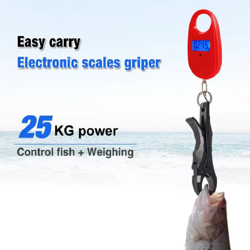 Agarre de pesca con báscula digital mini plástico ligero - imagen 5