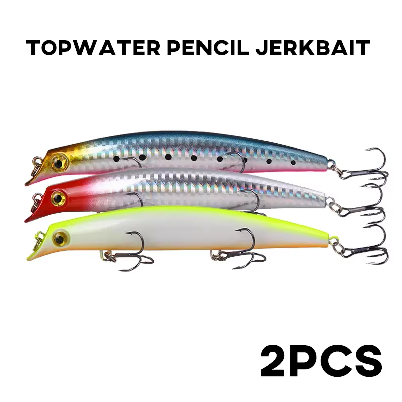 Popper Topwater Señuelo Superficie para Lucio