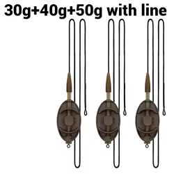 Alimentador de método Zinc Leadcore – Líneas multicolor para pesca