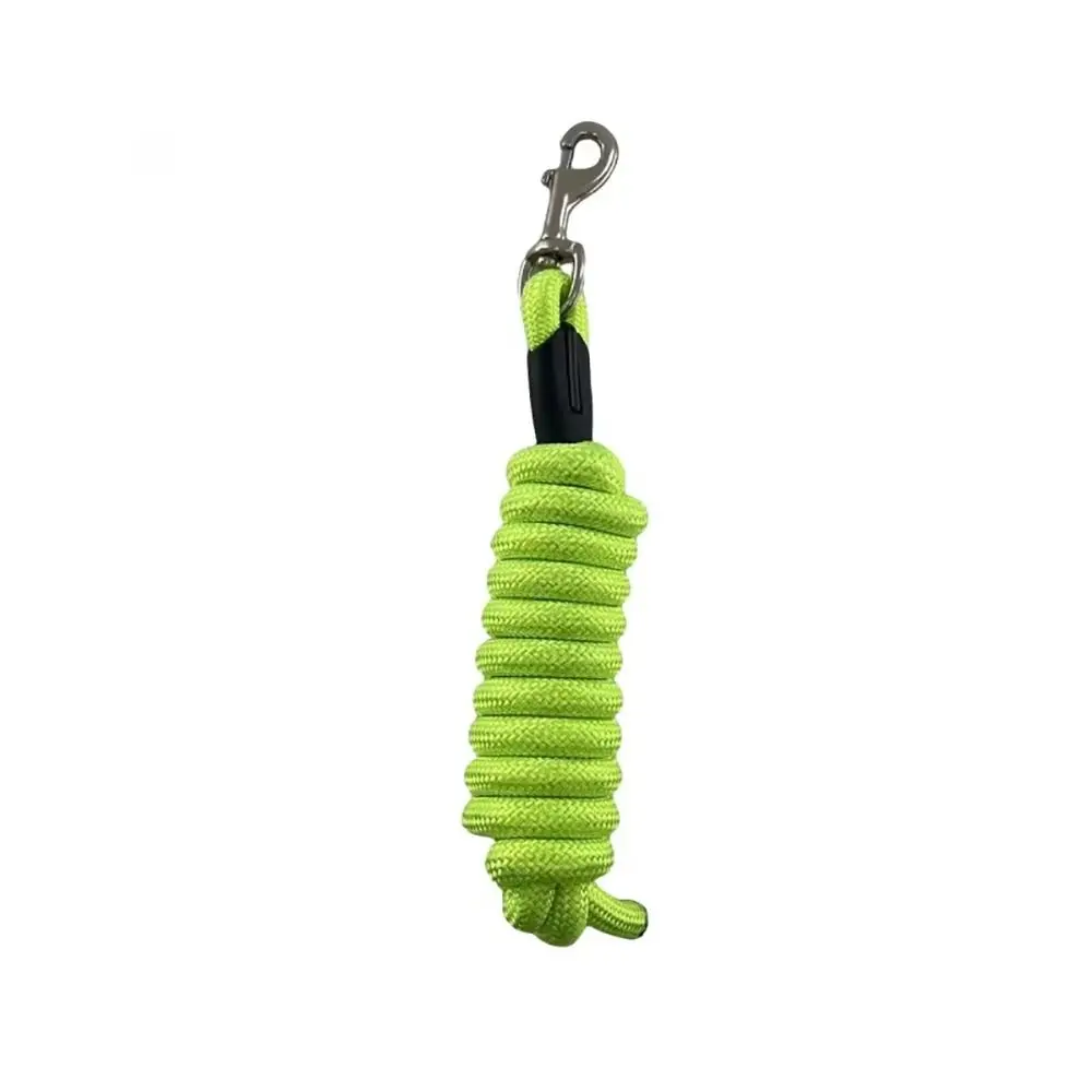 Cuerda para caballo con mosquetón y rienda reforzada de entrenamiento - imagen 2
