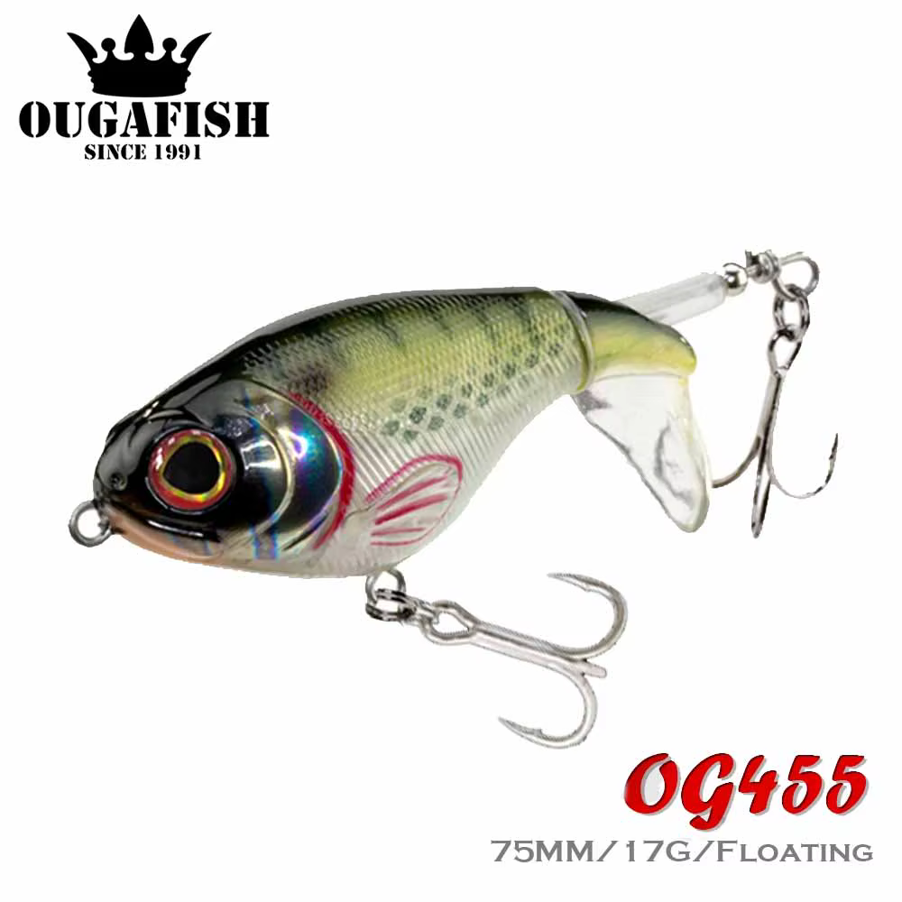 Señuelo giratorio 75mm 17g para agua salada
