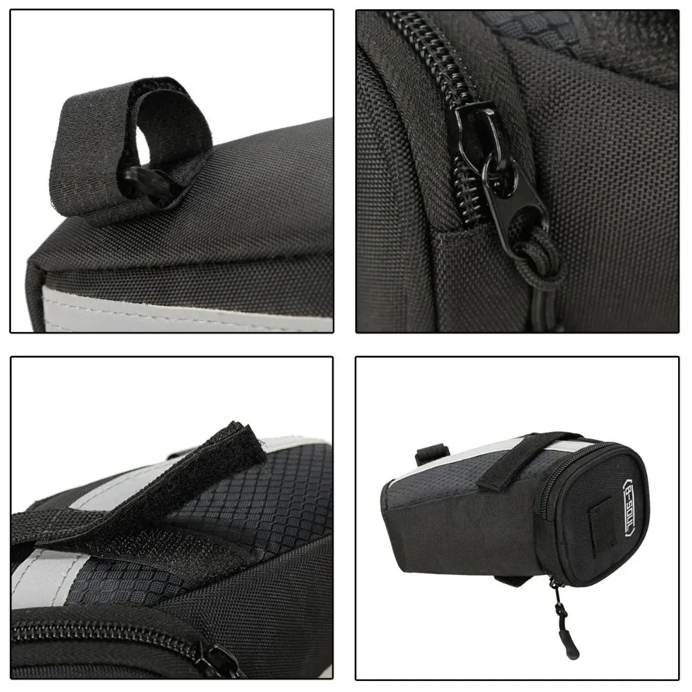 Bolsa trasera impermeable para bicicleta, formato cubo