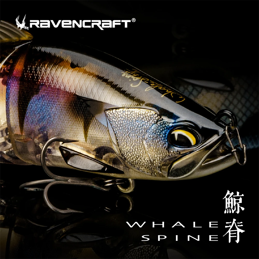 Ravencraft JR señuelo swimbait para lubina – hundimiento lento - imagen 5