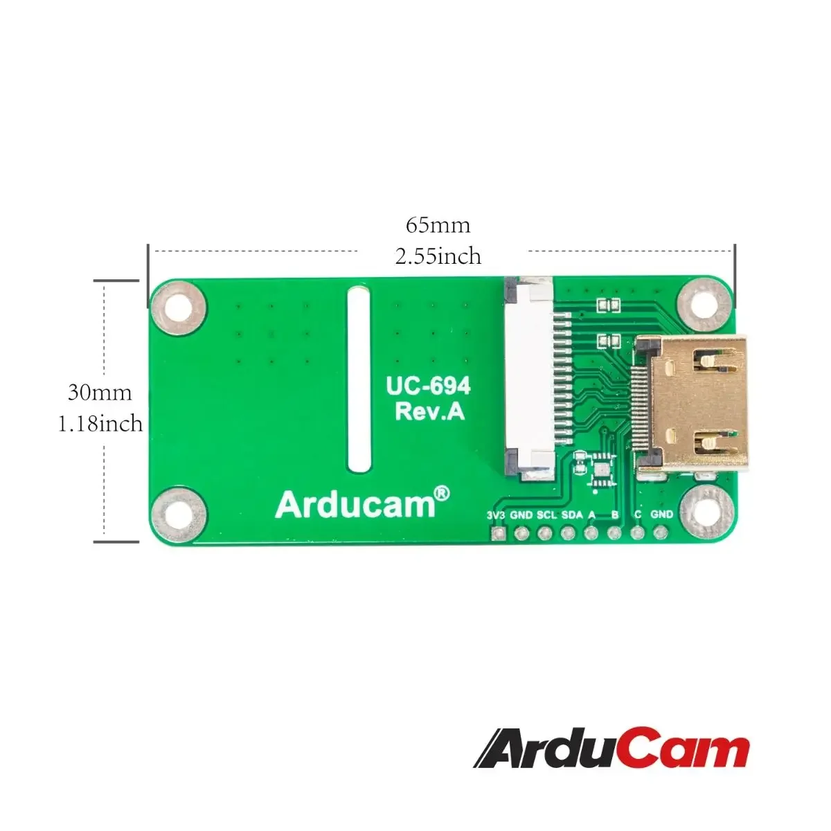 Adaptador HDMI para Raspberry Pi HQ CSI-HDMI Arducam IMX477 - imagen 5