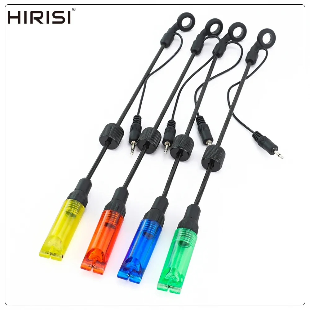 Set de 4 swingers Hirisi con LEDs de colores en estuche protector