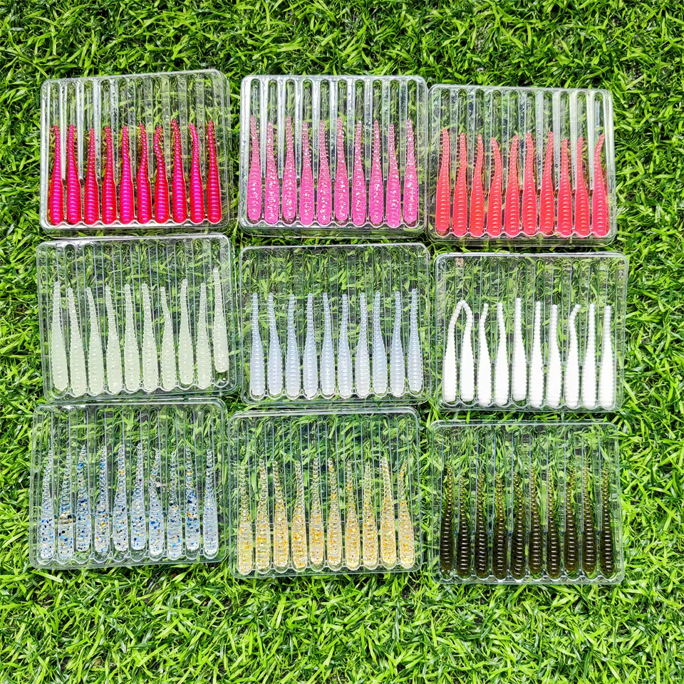 MUKUN Swimbait cola recta – Señuelo vinilo para roca - imagen 3