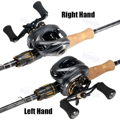 Carrete Baitcasting SeaKnight FALCAN4 Serie IV – 180g ultraligero