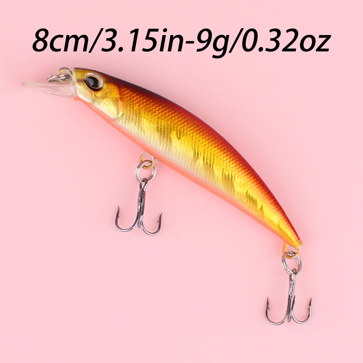 Señuelo Minnow de cebo duro modelo popular – Para diferentes profundidades