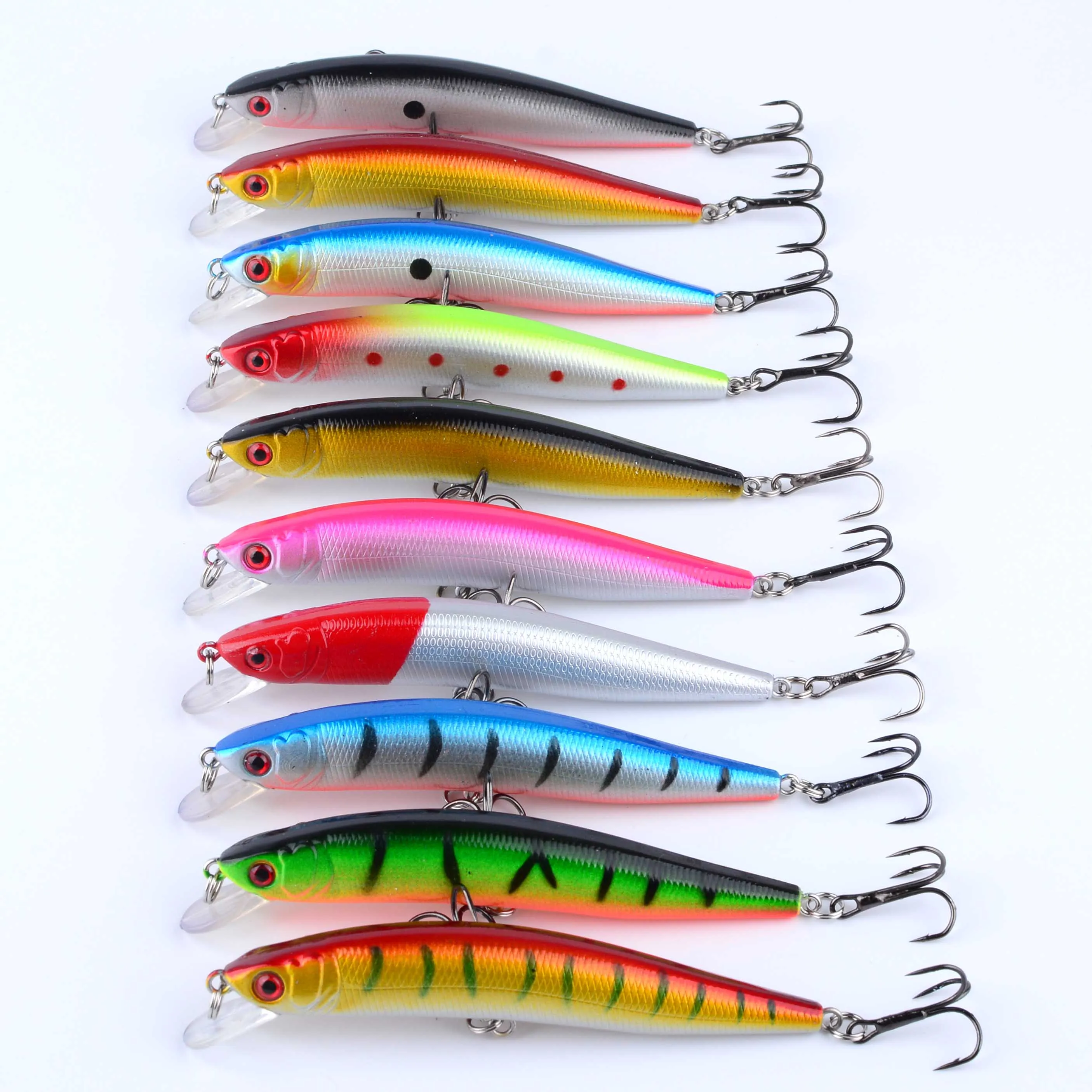 Ojos 3D y forma minnow