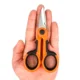 Tijeras de Pesca Hirisi JD02 con funda y hoja dentada inox para PE - imagen 5