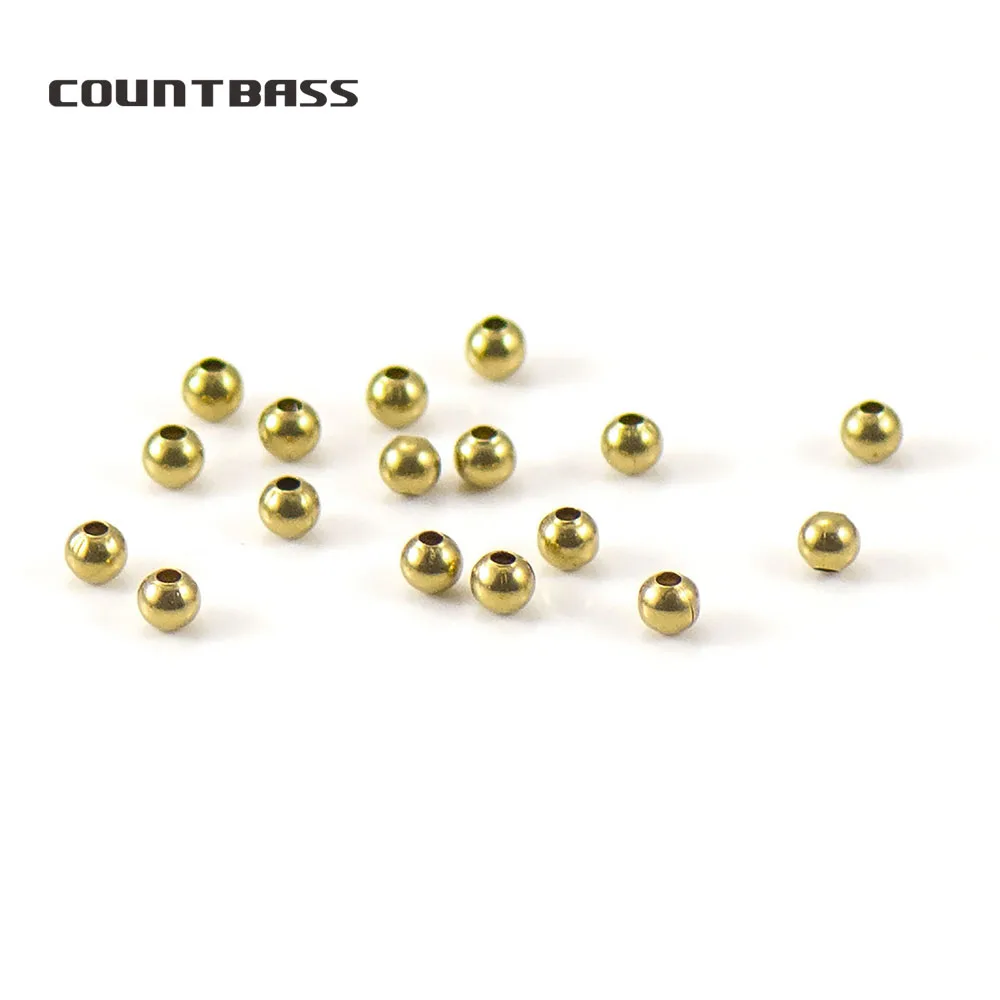 COUNTBASS Cuentas de latón huecas 2–6 mm para spinnerbaits-buzzbaits - imagen 2