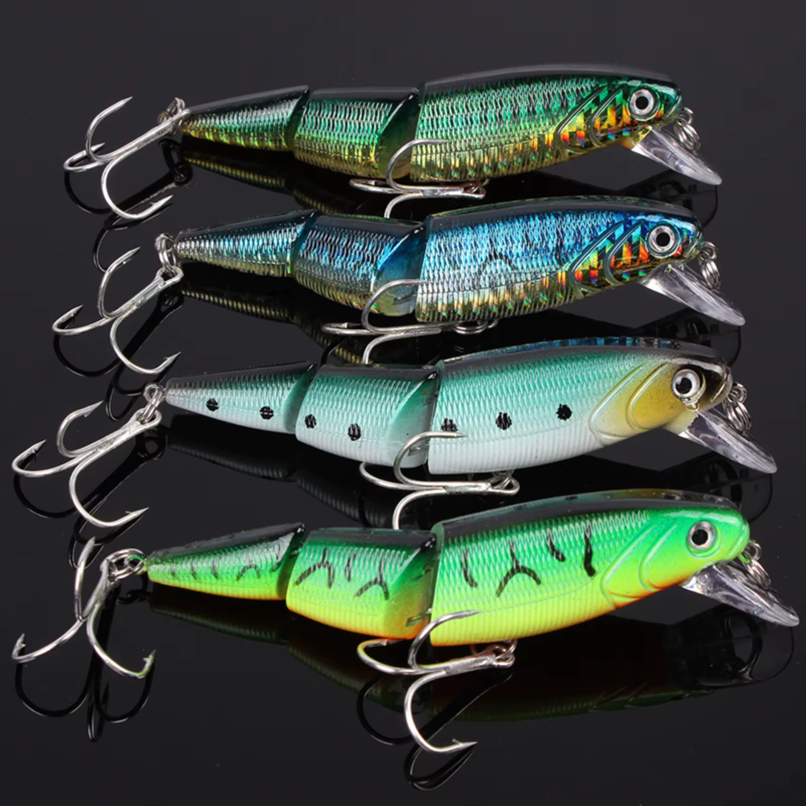 Señuelo Goture Minnow Articulado 3D – Crankbait para Lucha y Lucio - imagen 3