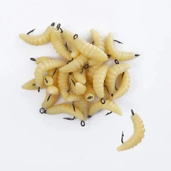 Señuelos de goma con anzuelo para lubina y trucha – agua dulce