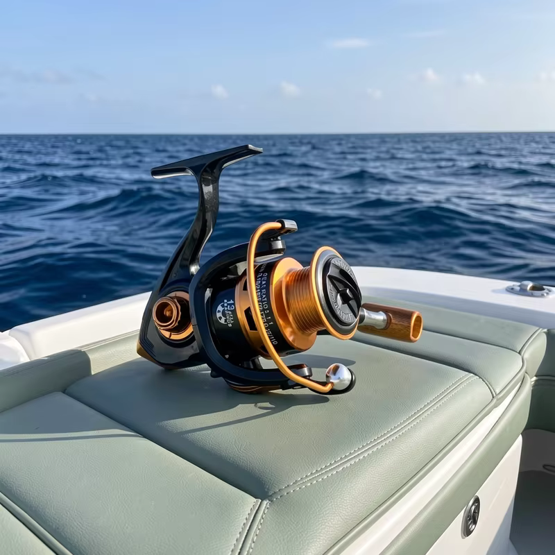 Carrete de pesca 4000 ultraligero con cuerpo de grafito - imagen 4