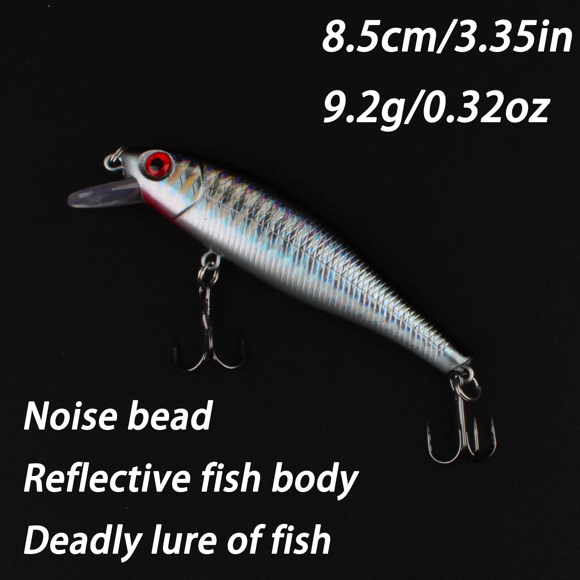Jerkbait flotante modelo japonés – Señuelo para lucio y black bass - imagen 3