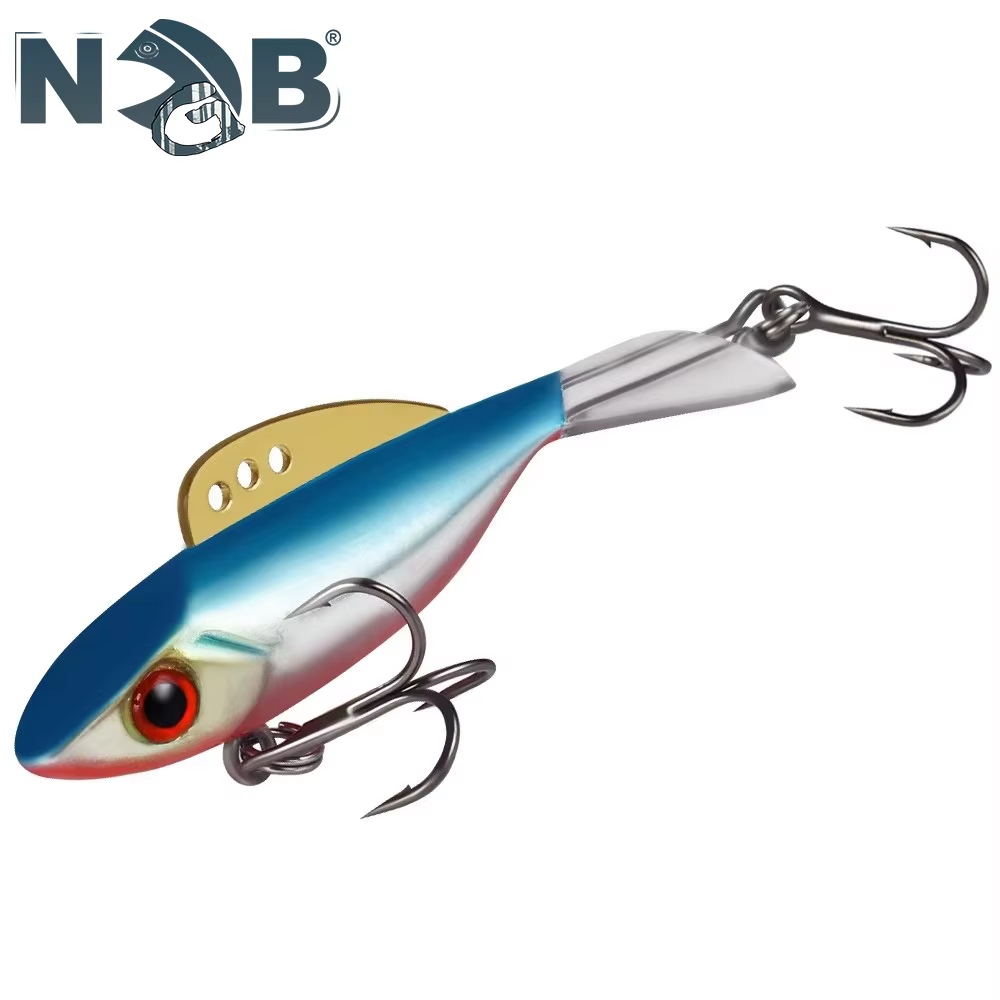 NGB Wobblers para hielo – Equilibradores con anzuelo triple y ojos 3D - imagen 2