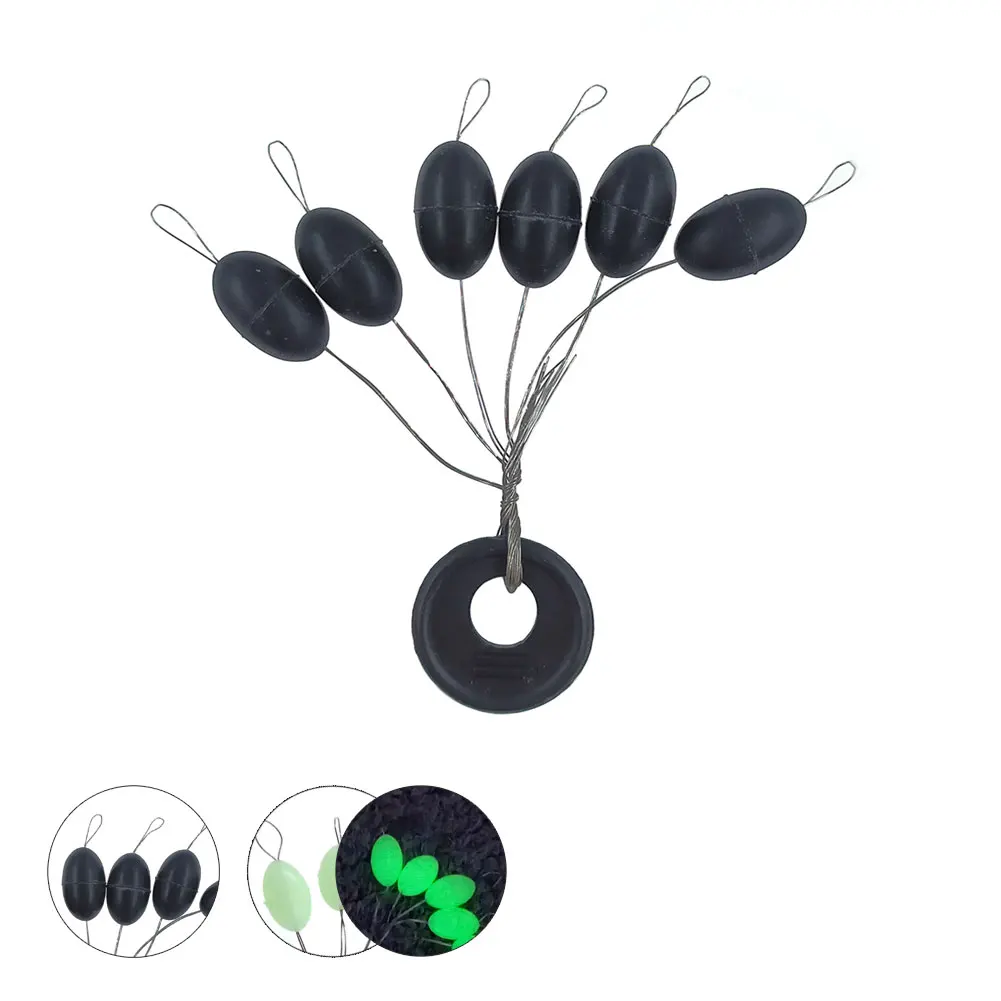 Tapones de goma negros extra grandes para bobber Space Bean