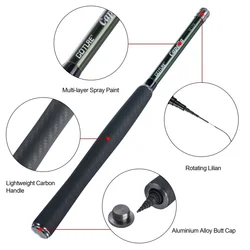 Goture Caña Tenkara Portátil Carbono 30T – Mosca Trucha Lubina Crappie