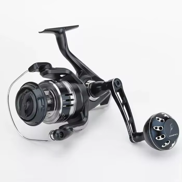 Manivela Gomexus de aluminio con perilla 45 mm para Daiwa Certate SW - imagen 2