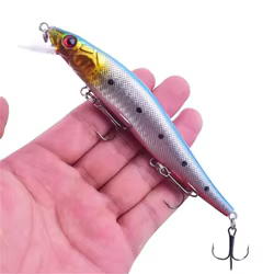 Señuelo artificial Crankbait grande – Wobbler para lubina, lucio y trucha