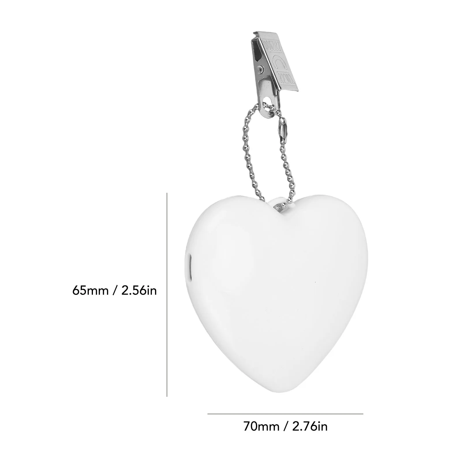 Luz LED recargable portátil con activación táctil – llavero - imagen 3
