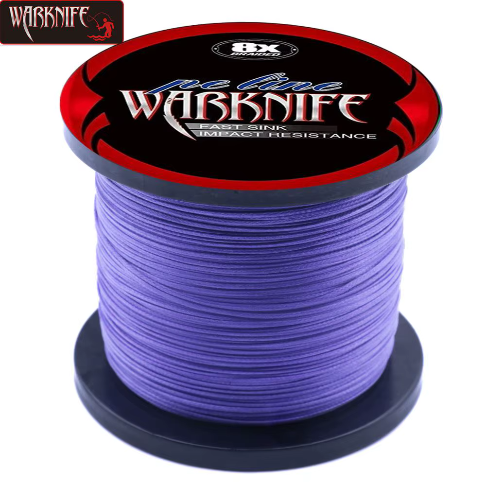 Warknife 8 hebras Sedal trenzado PE japones para carpa de agua dulce - imagen 3