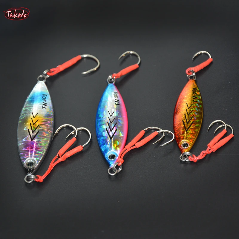 TAKEDO TN04 Jig vertical de metal lastrado para agua salada - imagen 4