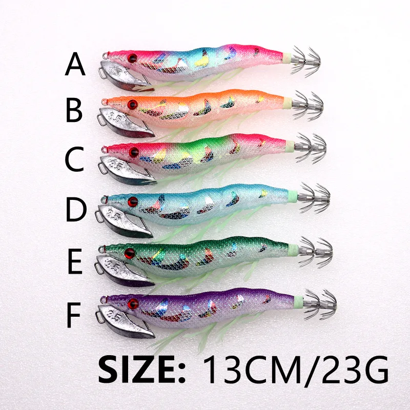 Jig duro para calamar AS con sonido y coronas UV realistas - imagen 2