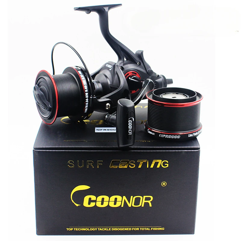 Carrete de pesca para carpa, serie 12+1BB 9000/8000, 4,6:1