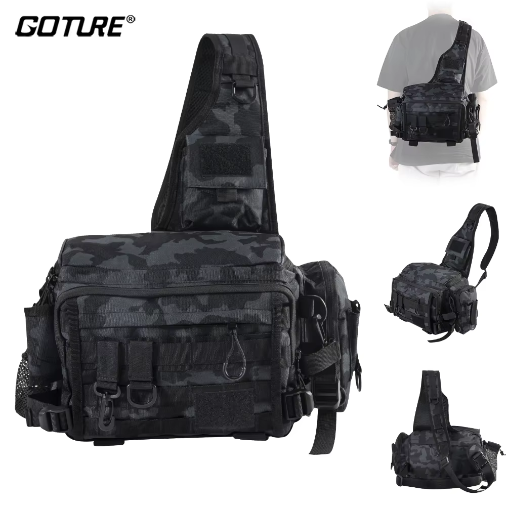 Goture Bolsa de Pesca Impermeable – Porta Señuelos y Aparejos - imagen 4
