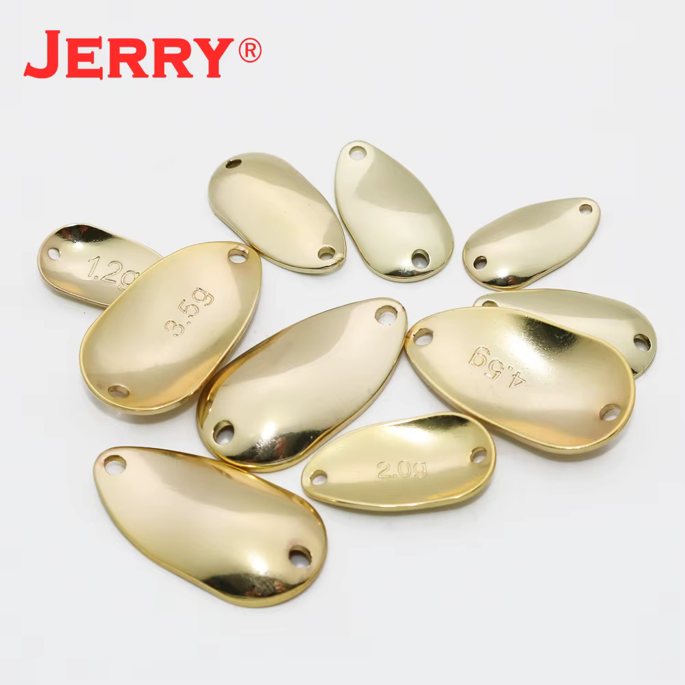 Cuchara Micro Spinning Jerry Gemini sin pintar para trucha - imagen 4