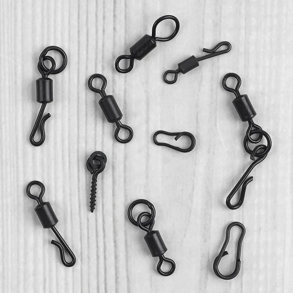 Clips giratorios de cambio rápido para aparejos de carpa - imagen 2