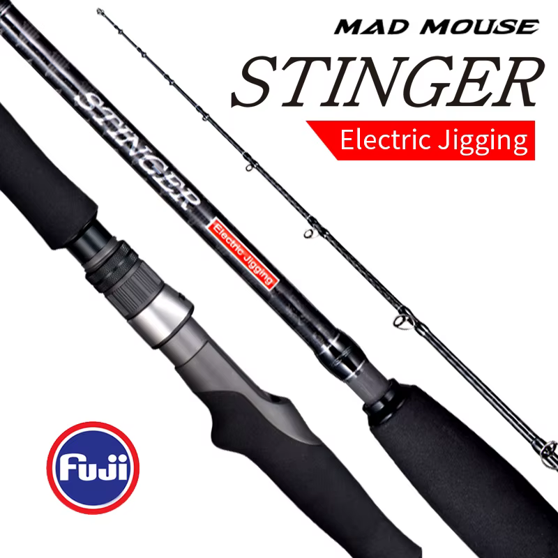 Madmouse STINGER caña eléctrica jigging agua salada calidad japonesa