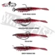 Señuelos de camarón artificial biomiméticos WALK FISH – salada y dulce - imagen 4