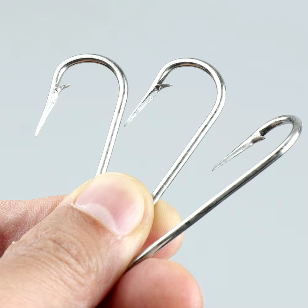 Anzuelos redondos de acero inoxidable para pesca deportiva - imagen 4