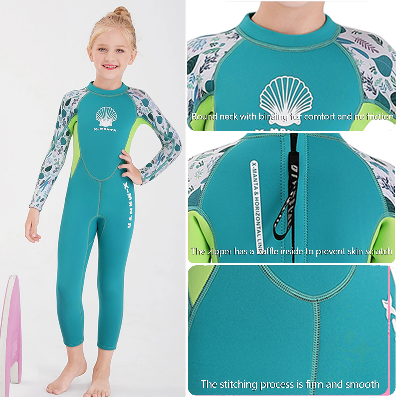 Traje de neopreno para surf, vela y kayak