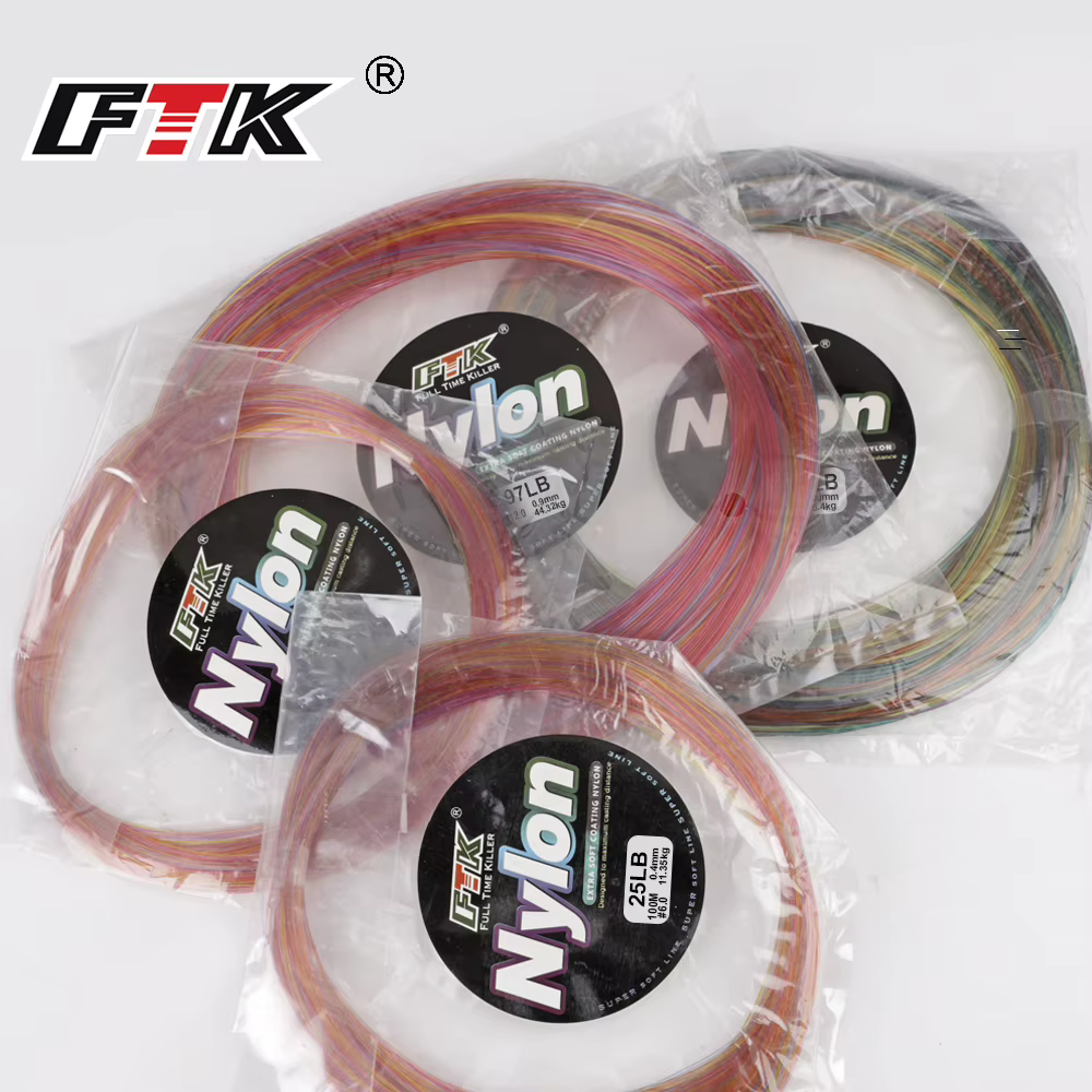 Sedal Monofilamento Nilón Multicolor FTK – para Carpa - imagen 5