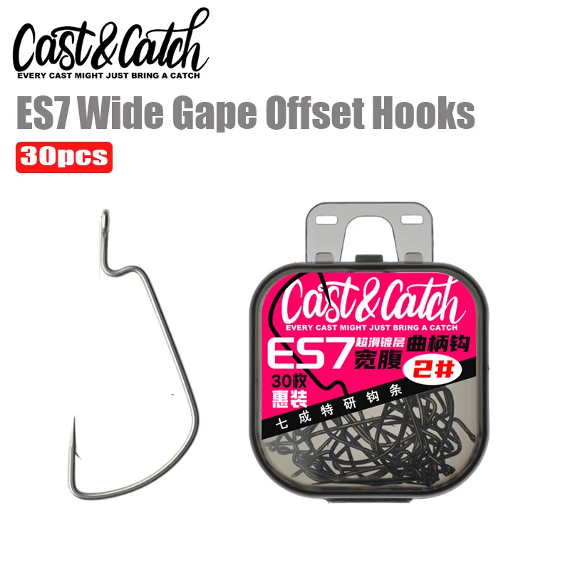Pack de anzuelos compensados Cast & Catch ES7