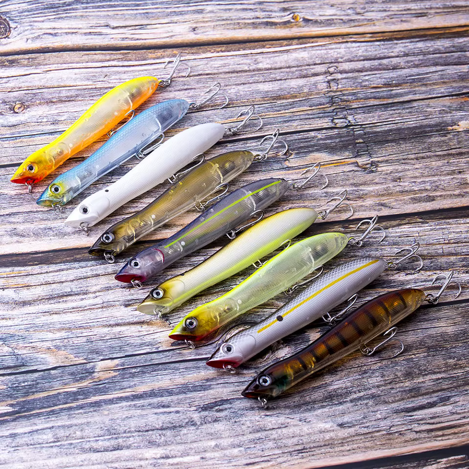 WALK FISH Popper Flotante con Rattle para Lubina – Técnica de Paseo - imagen 5