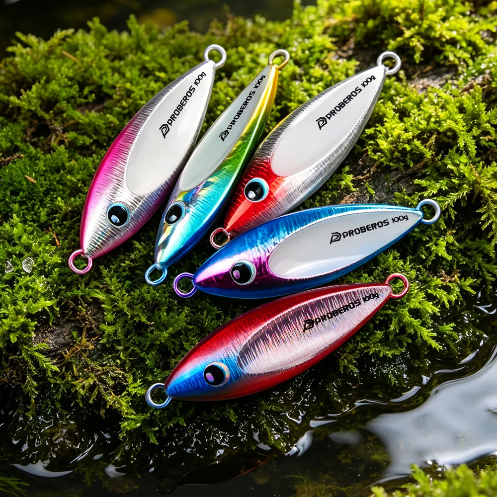 Señuelo jigging luminoso de metal PROBEROS – hundimiento rápido - imagen 4