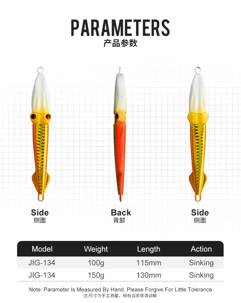 Perfil lateral del TEASER J134