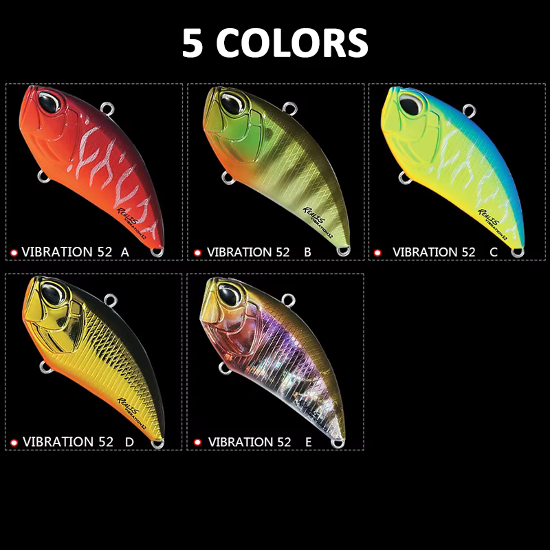 Señuelo VIB con sonajero – Crankbait sin labios para lubina y perca - imagen 2
