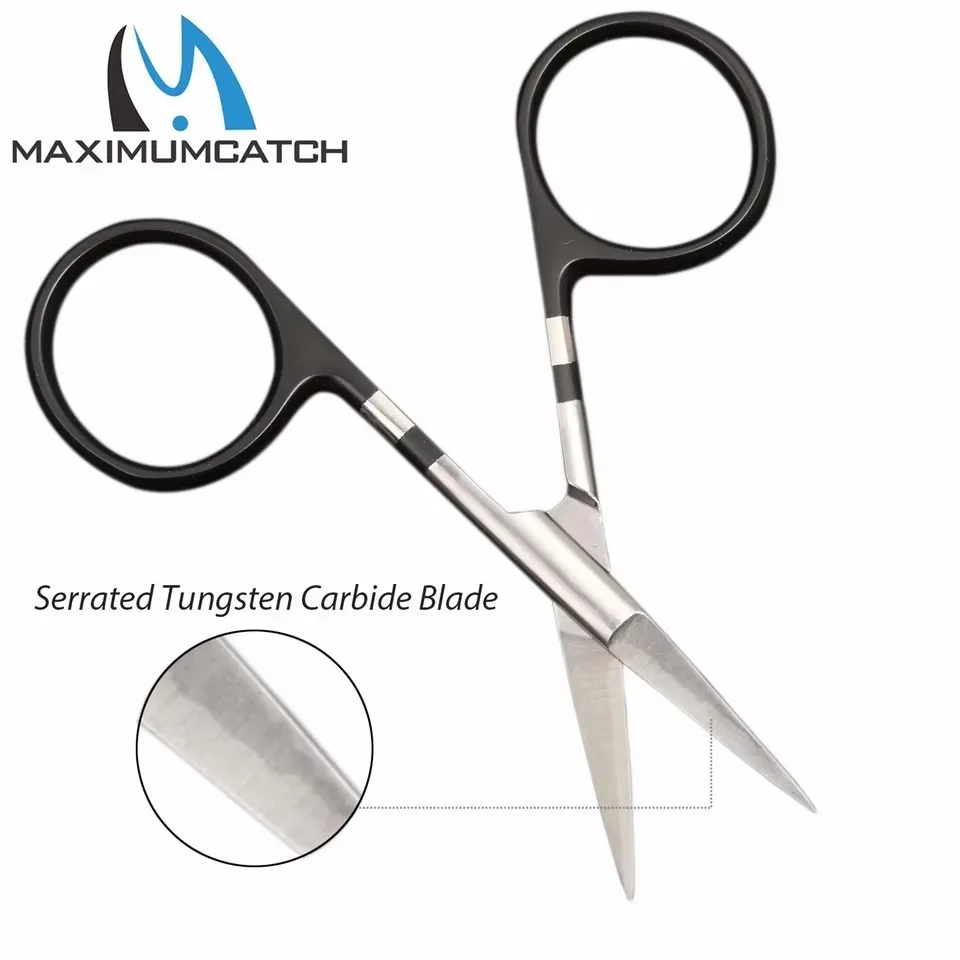 Tijeras para Atado de Moscas MAXCATCH Hoja Carburo de Tungsteno - imagen 2