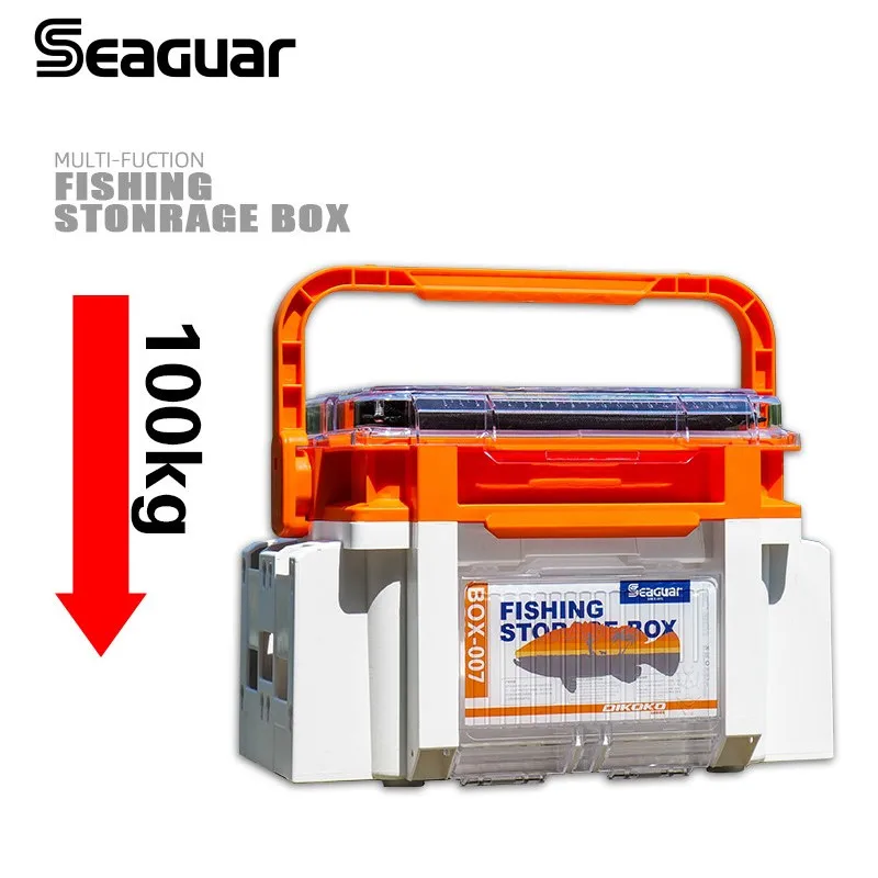 Caja de señuelos Seaguar multifuncional portátil gran capacidad - imagen 3