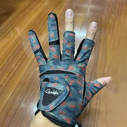 Guantes de Pesca Gamakatsu 3 Dedos – Antideslizantes y Transpirables